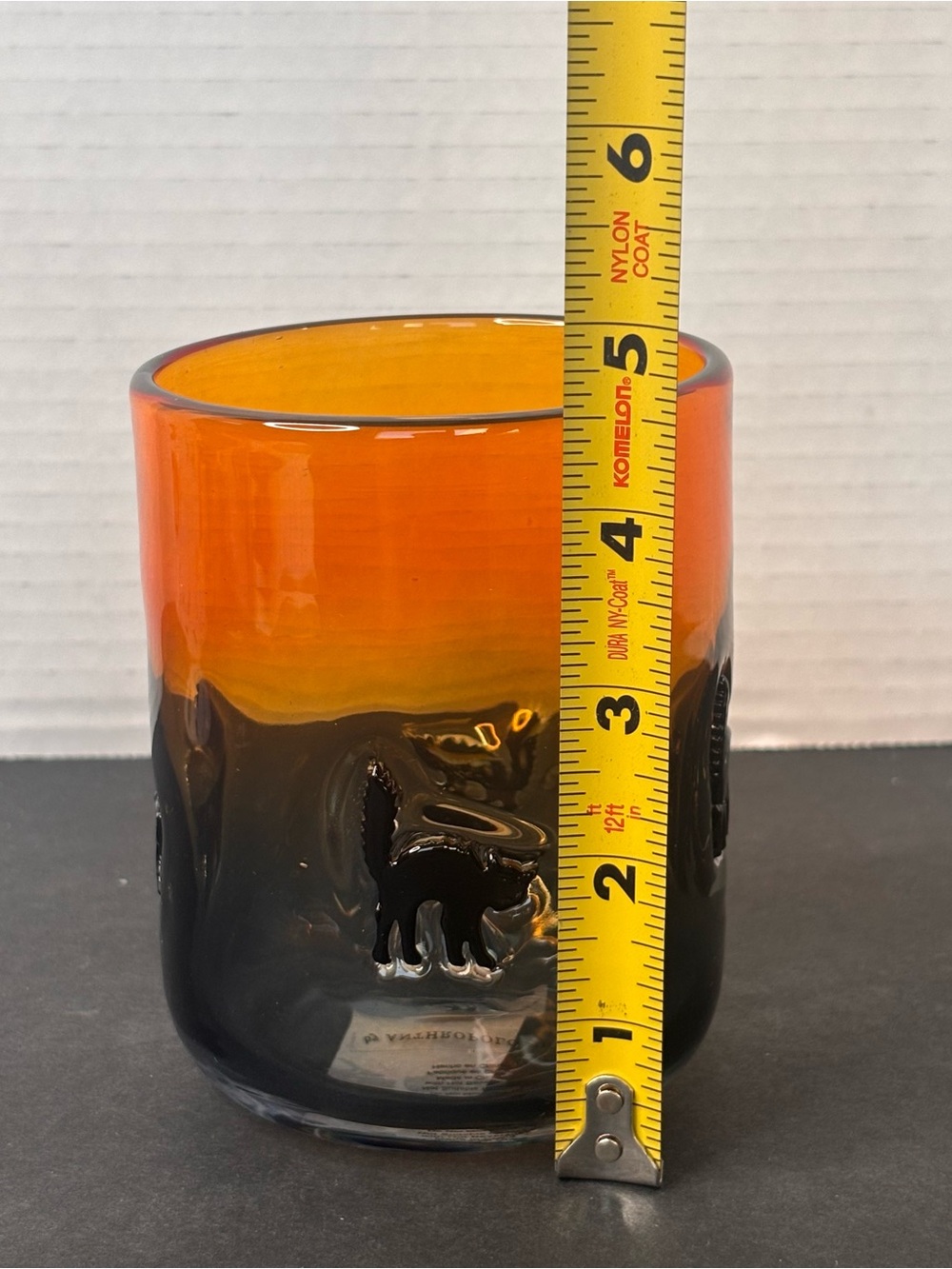 NEW Anthropologie Mystic Halloween Scaredy Cat Icon Juice Glass 17.9 OZ - Picture 10 of 11